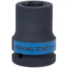 Головка торцевая ударная TORX Е-стандарт 3/4", E28, L = 56 мм KING TONY 657528M