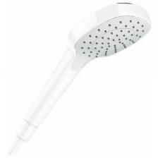 Душевая лейка, 110 мм, 1 струя, белая матовая, Hansgrohe Croma Select E 26814700