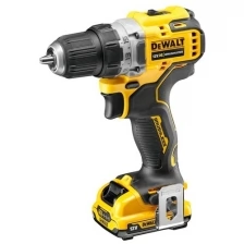 Компактная дрель-шуруповерт Dewalt 12 В XR DCD701D2-QW