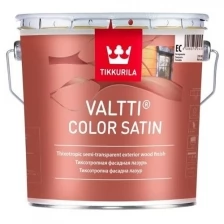 Антисептик для дерева Valtti Color Satin (Валтти Колор Сатин) TIKKURILA 0,9л бесцветный