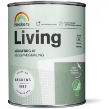 BECKERS LIVING VAGGFARG 07 краска матовая для стен и потолков Bas С (2,7л)