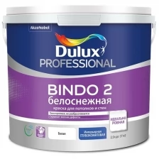 Dulux Professional Bindo 2 Водно-дисперсионная краска для потолка (белая, база BW, 9 л)