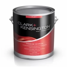 Американская интерьерная краска для стен Clark kensington flat enamel, 3,78, Designer White, Ace Paint