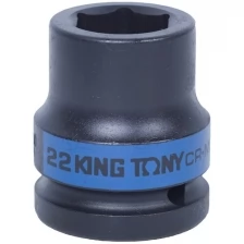 Головка торцевая ударная шестигранная 3/4", 22 мм KING TONY 653522M