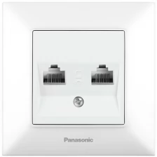 Розетка комп. Panasonic Arkedia Slim WNTC04062WH-RU скрыт. IP20 белый (упак.:1шт)