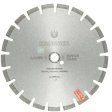 Алмазный сегментный диск по бетону Beton Hard (400x3.5х12х25.4/20.0 мм) Kronger B200400h