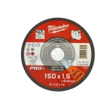 Диск отрезной SCS 41 PRO+ (150х22.2х1.5 мм) Milwaukee 4932471386