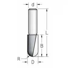 Фреза Dimar 1060125 галтель R6,3 D12,7x9,5 L41,5 хвостовик 8_S,1 060 125